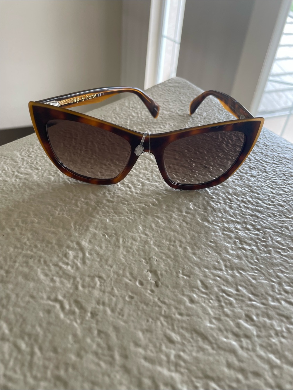 Rag & Bone Tortoiseshell Cat Eye Sunglasses - Brown